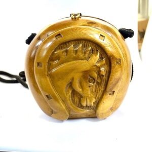 Timmy Woods Elegant Wooden Handbag